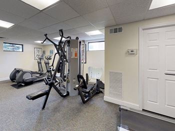 Modern gym at Bren Mar Apartments