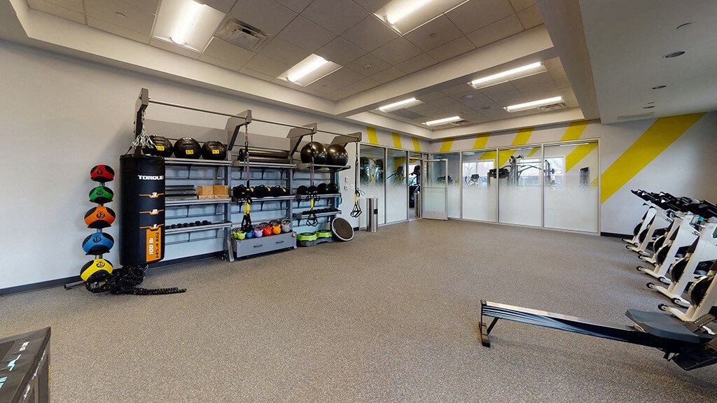 Modern Fitness Center at Rose Hill Apartments, Alexandria