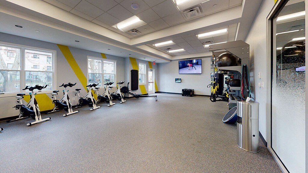 Spin Bike Exercise at Rose Hill Apartments, Virginia, 22310