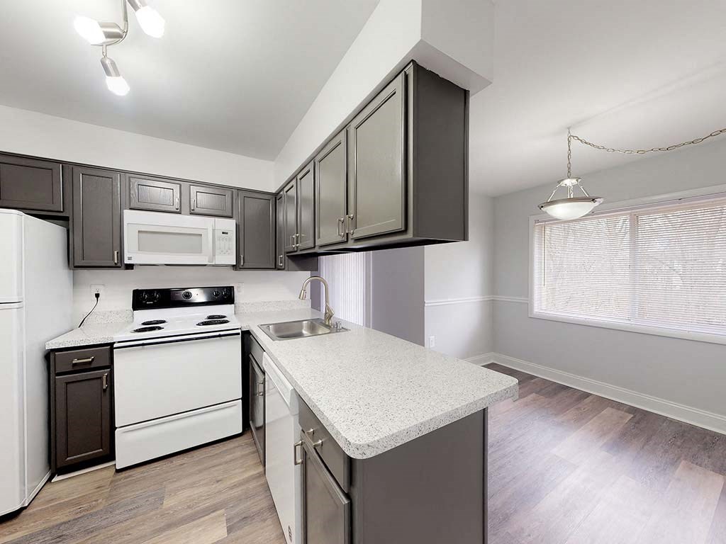 Floor Plan Dogwood Kitchen at Stuart Woods, Virginia