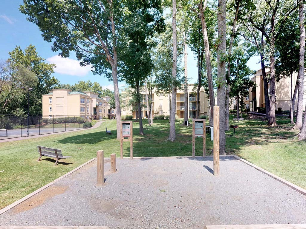 Sand Volleyball Court at Stuart Woods, Virginia