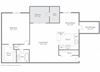 Apartment unit with balcony and large bedroom area Apartment unit with balcony and large bedroom area at Tysons Glen Apartments and Townhomes, Virginia