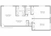 The Sycamore Floor Plan The Sycamore Floor Plan at Woodlee Terrace Apartments, Woodbridge, 22192