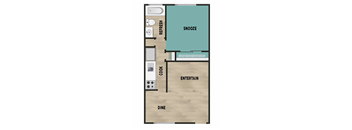 Estrella | Denver, CO Apartments | One-Bedroom