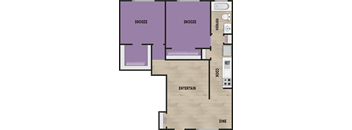 Estrella | Denver, CO Apartments | Two-Bedroom