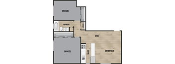 Estrella | Denver, CO Apartments | Two-Bedroom
