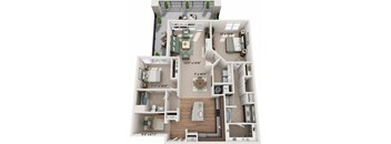 Amberley at Inverness | Englewood, CO Apartments | 2-Bedroom Pinot