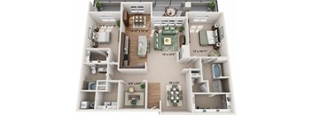 Amberley at Inverness | Englewood, CO Apartments | 2-Bedroom Sangiovese