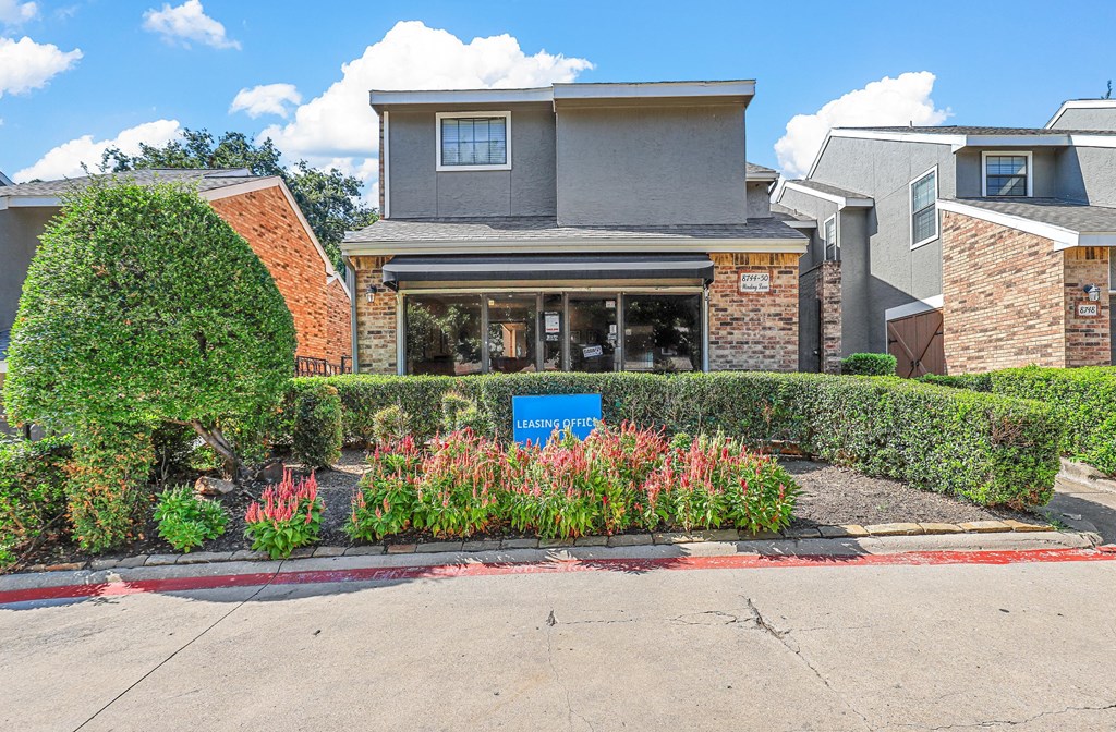 Front exterior view of leasing office