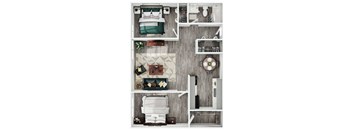 A series of images showing different room layouts with furniture.