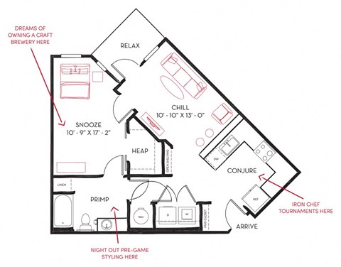 1550 N. Raleigh Street Studio-2 Beds Apartment for Rent - Photo Gallery 33