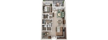 Amberley at Inverness | Englewood, CO Apartments | 1-Bedroom Cambernet