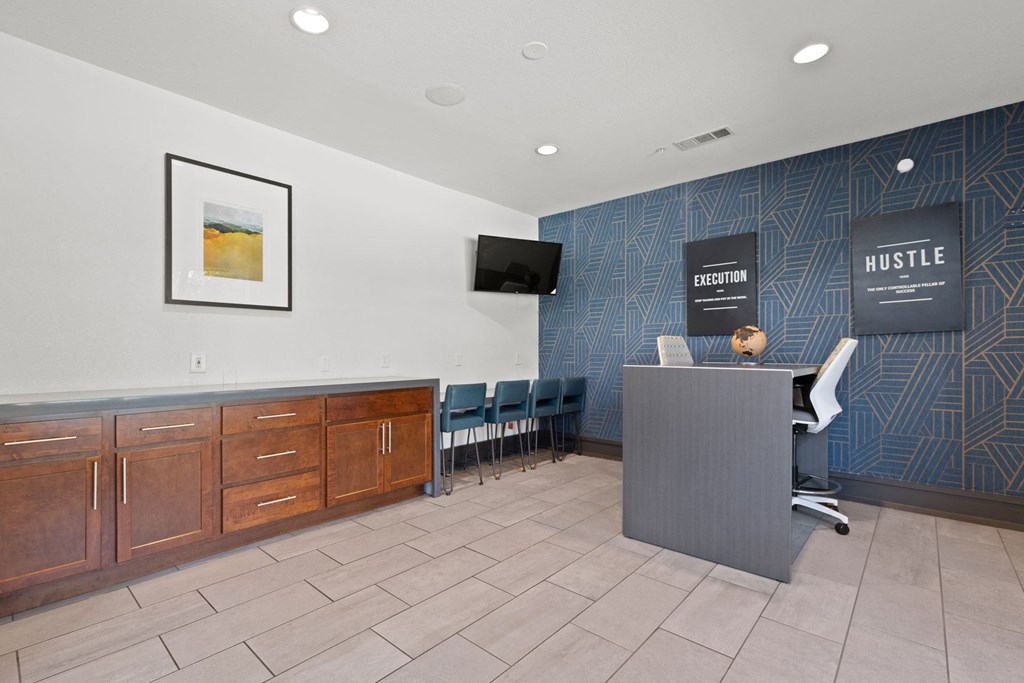 ArtWalk at CityCenter | Englewood, CO Apartments  | work stations