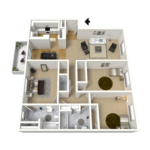 Golden Currant Floor Plan Layout