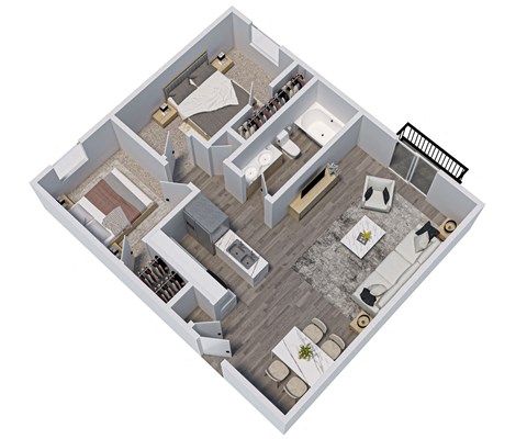Avec Greeley Apartments | Floor Plan