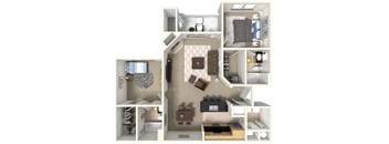 A series of images showing different rooms of a house.