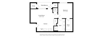 1 Bedroom B