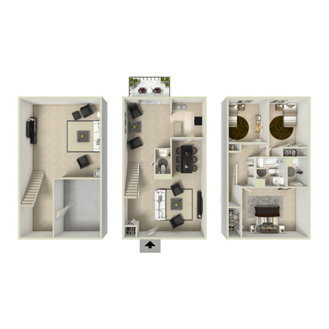 TH3 Floor Plan Layout