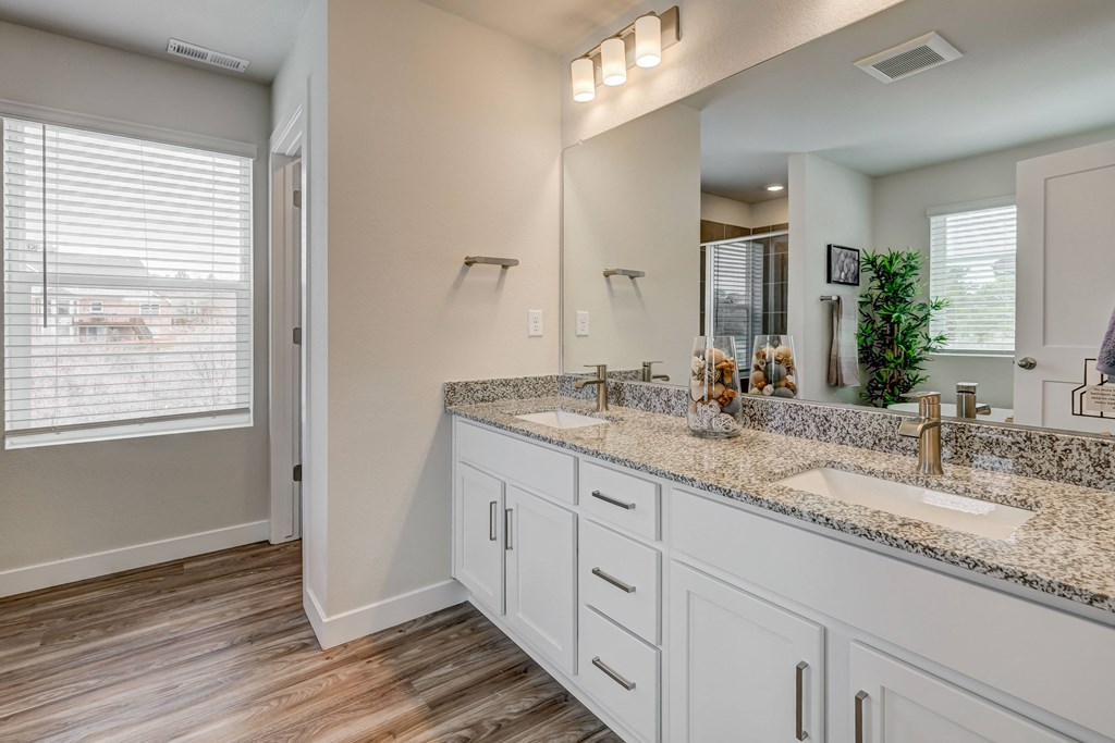 Large Bathroom with Double Vanity