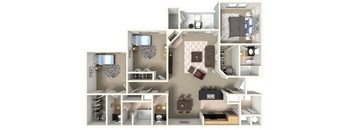 A series of images showing different rooms of a house.