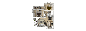 2x1 Floor Plan Layout