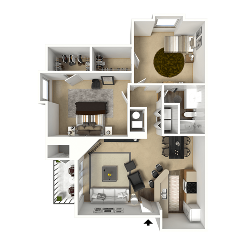 2x1 Floor Plan Layout
