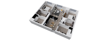 Stanley House | B1 2x2 | 973 sf