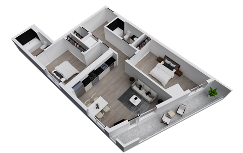 Stanley House | B2 2xw | 949 sf