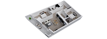 Stanley House | B3 2x2 | 975 sf