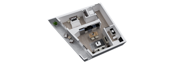 Stanley House | A3 1x1 | 588 sf