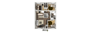 3x1S Floor Plan Layout