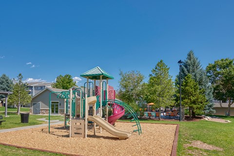 the preserve at ballantyne commons playground with play equipment