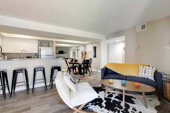 Cottonwood Terrace Apartments | Colorado Springs, CO | Living Room - Photo Gallery 2