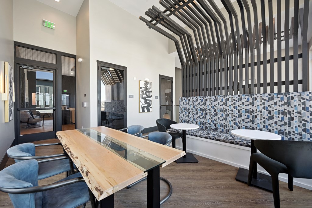 Clubhouse at Sequel Apartments in Englewood CO