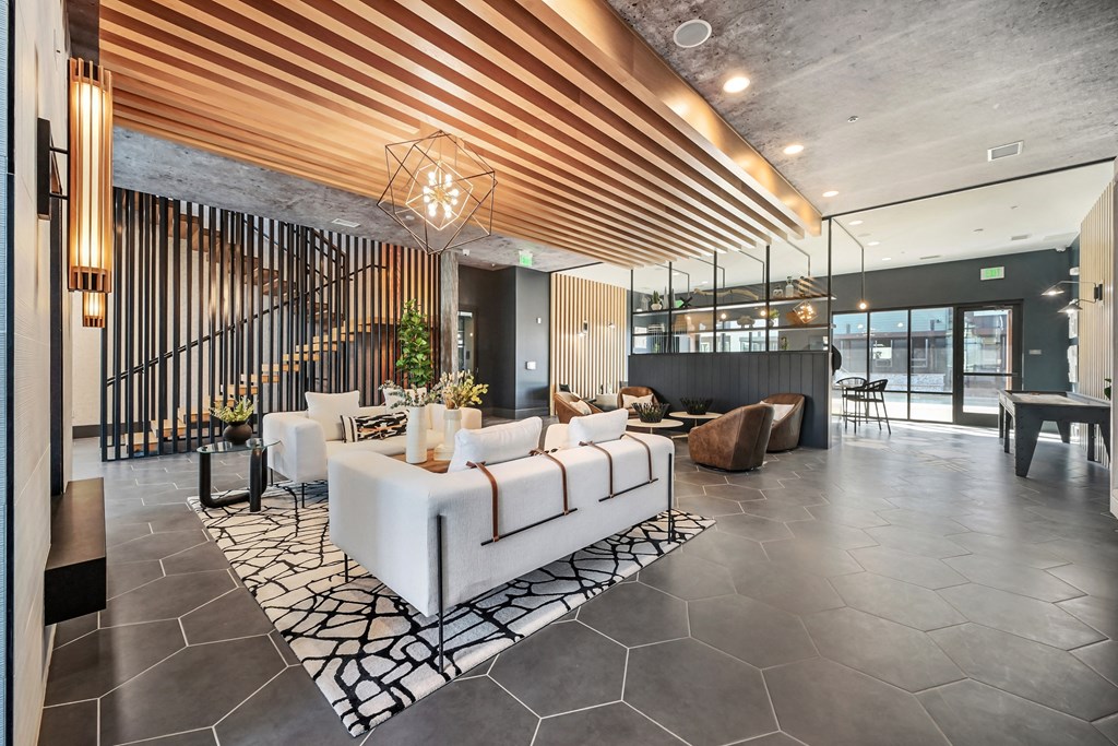 Clubhouse at Sequel Apartments in Englewood CO