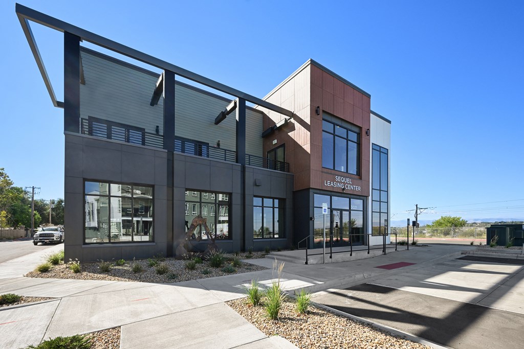 Building Exterior at Sequel Apartments in Englewood CO