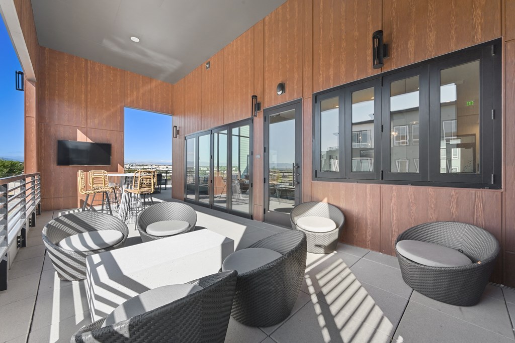 Clubhouse at Sequel Apartments in Englewood CO