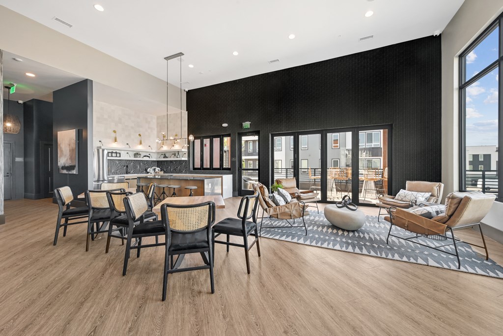 Clubhouse at Sequel Apartments in Englewood CO