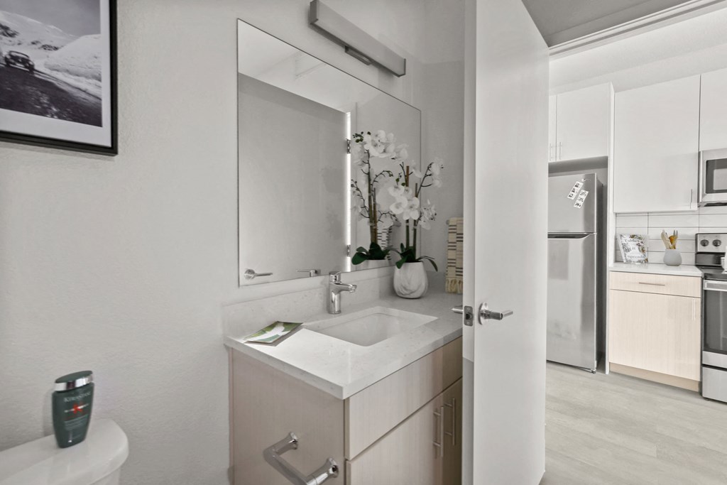 Stanley House Apartments | Aurora, CO | Studio Bathroom