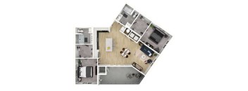 2 bed 2 bath E at Sterling Nashville West Apartments, Nashville, TN