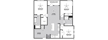 a floor plan of a bedroom house