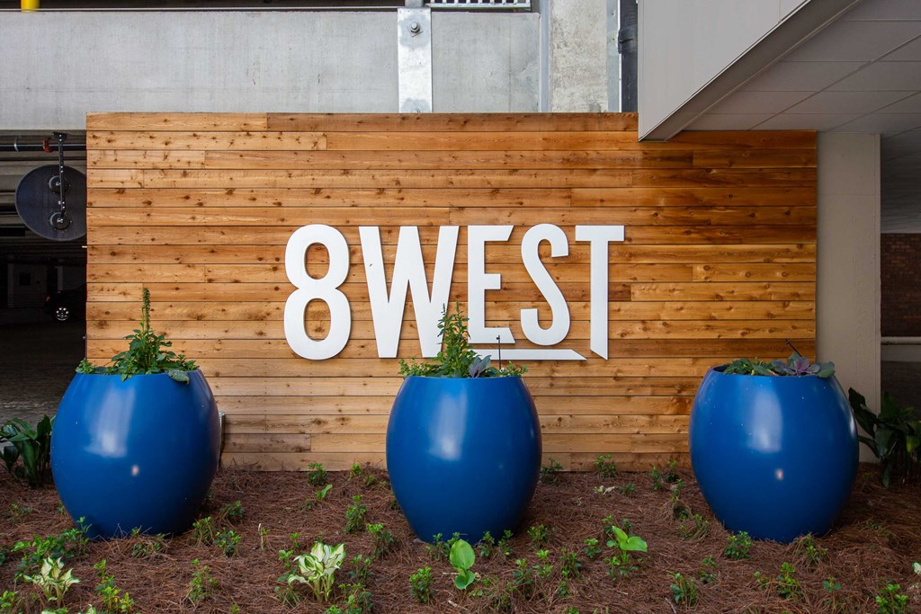 the logo or sign for the hotel