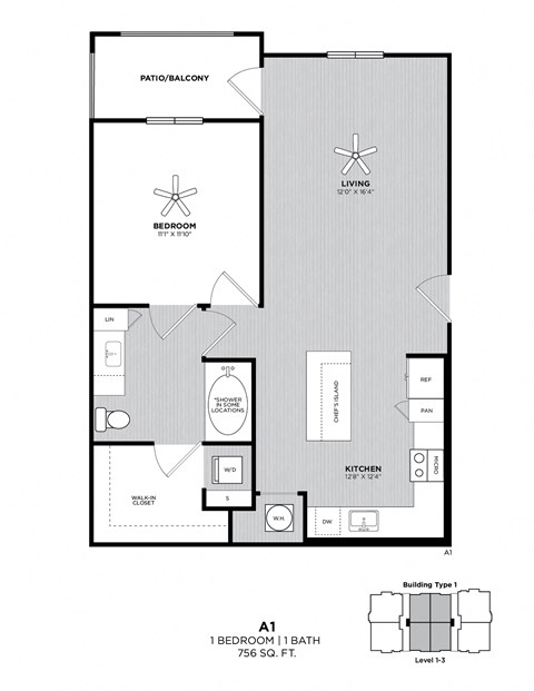 A1 Floor Plan Image