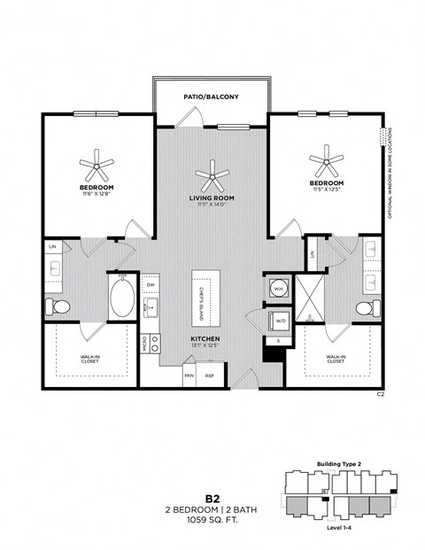 B2 Floor Plan Image