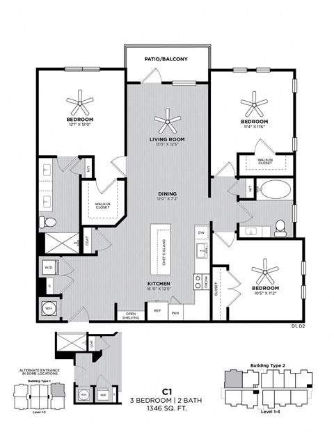 C1 Floor Plan Image