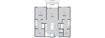 a floor plan of a home