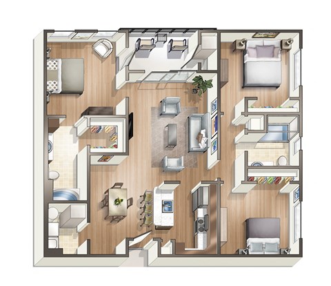 1351 South Federal HWY 1-3 Beds Apartment for Rent - Photo Gallery 33