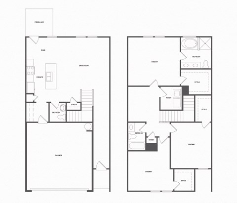 Dallas 2D Floor Plan