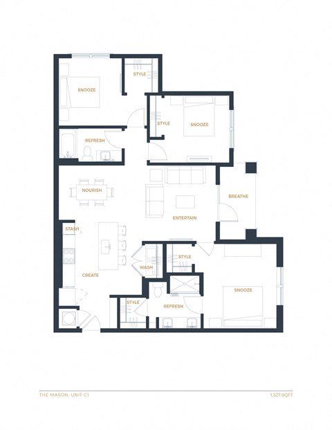C1 Floor Plan Image