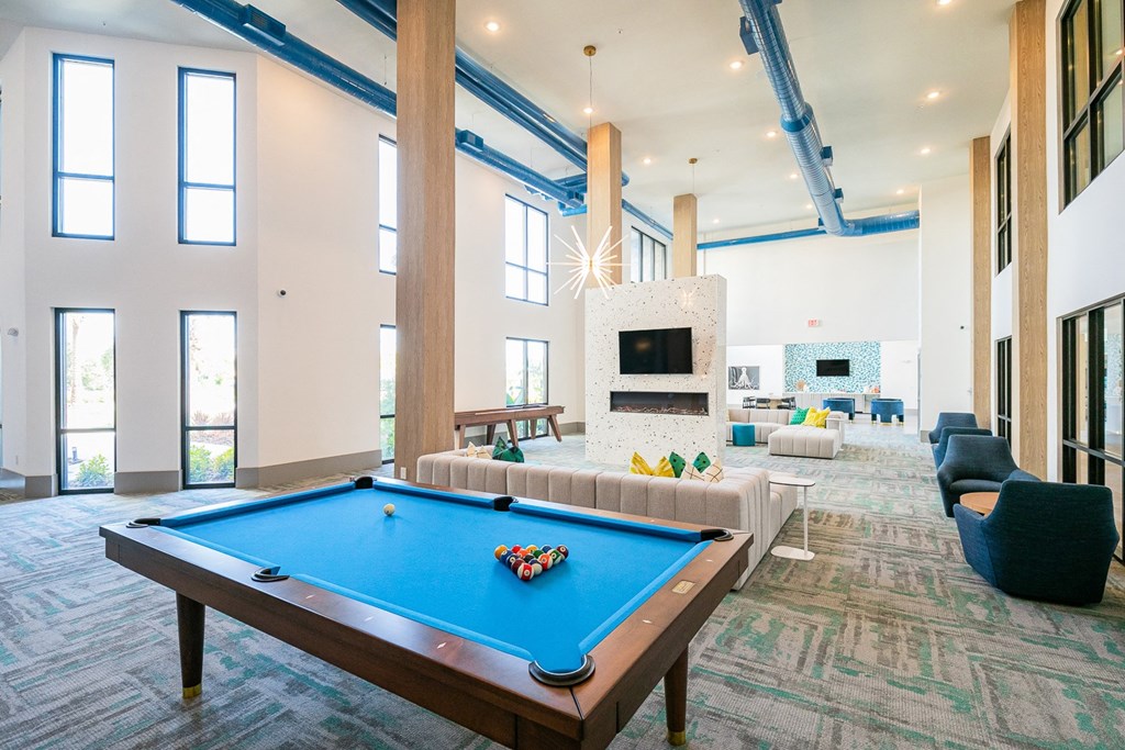 the preserve at ballantyne commons pool room